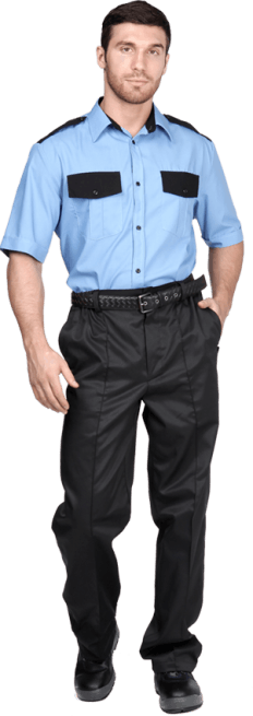 Рубашка ОХРАННИКА, короткий рукав